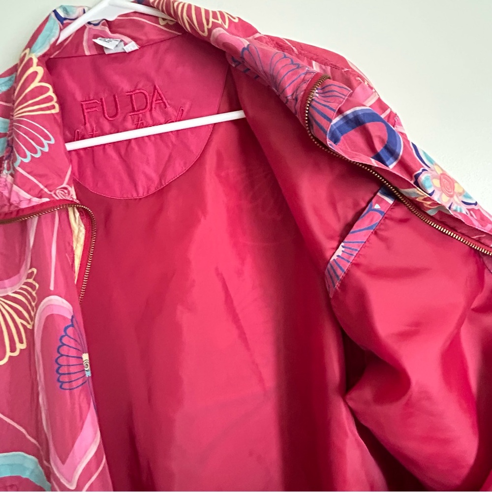 Vintage Pink Floral Jacket - Picture 9 of 12